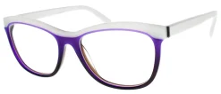 AJ Morgan Eyewear RX-Ready Readers|Rectangular*Allegro Purple/White