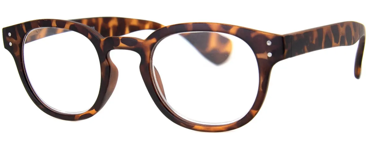 AJ Morgan Eyewear Round/Oval|Round/Oval*Broadway Blues (Blue-Light Computer Reading Glasses)
