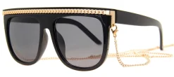 AJ Morgan Eyewear Oversized|Embellished*Chain