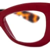 AJ Morgan Eyewear Vintage-Inspired|Cat Eye*Crushed (Clear Lens)
