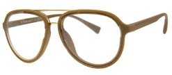 AJ Morgan Eyewear Vintage-Inspired|Aviators*Platinum (Clear Lens)