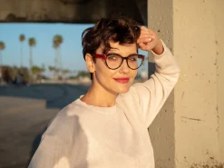 AJ Morgan Eyewear RX-Ready Readers|Vintage-Inspired*Pristine Tortoise/Red