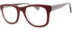 AJ Morgan Eyewear RX-Ready Readers|Rectangular*Ready Burgundy