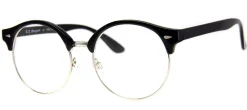 AJ Morgan Eyewear Vintage-Inspired|Round/Oval*See-The-Usa (Clear Lens)