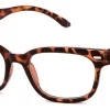 AJ Morgan Eyewear Vintage-Inspired|Rectangular*Shuffle (Clear Lens)