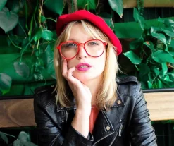 AJ Morgan Eyewear Vintage-Inspired|Round/Oval*Skyward Red