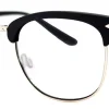 AJ Morgan Eyewear Rectangular|Rectangular*Smokey Jack (Clear Lens)