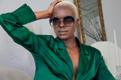 AJ Morgan Eyewear Vintage-Inspired|Round/Oval*So Enchanting Ombre Sunglasses