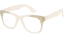 AJ Morgan Eyewear Vintage-Inspired|Rectangular*Stardust (Clear Lens)