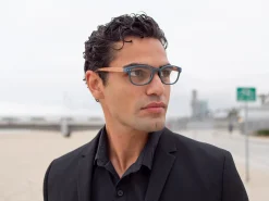 AJ Morgan Eyewear Rectangular|Popular Priced*Wooden Hope